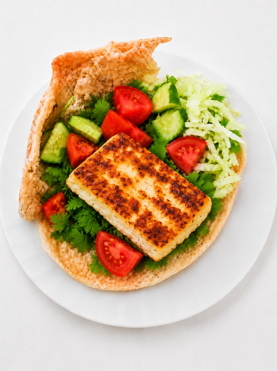 Halloumi in Pitta